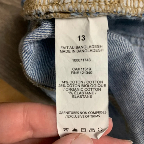 GARAGE Denim FLARE JEANS SIZE 13  ( W31) Casual Back To School - Picture 8 of 8